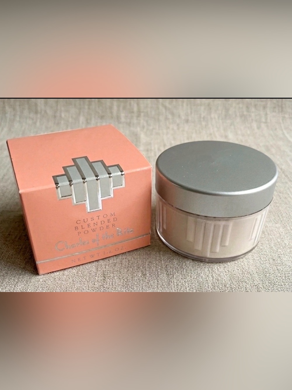 Charles of the Ritz Custom Blended Powder Face Powder NIB (SHADE PINK)